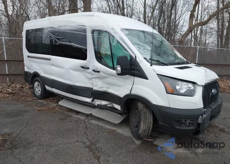 2023 Ford Transit-350 Passenger Van Xl из США, поврежденный, VIN 1FDAX2C85PKA89961